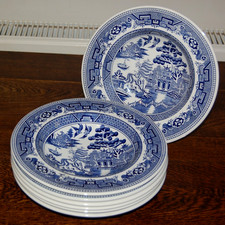 Set 7 John Tams Willow Blue