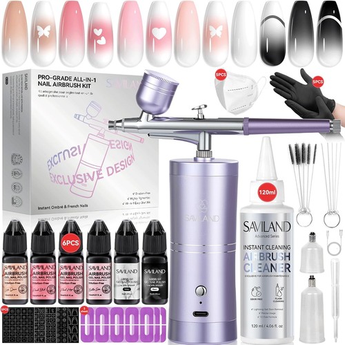 Nail art airbrush - airbrush, kit