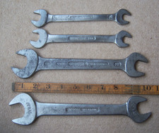 4 Vintage Gedore Open Ended