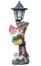 Garden gnome with - with, solar