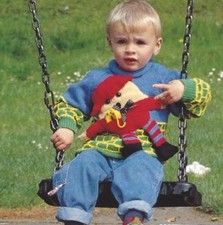Baby Boys Sweater and Toy Humpty Dumpty Knitting Pattern DK 18-28" 1018