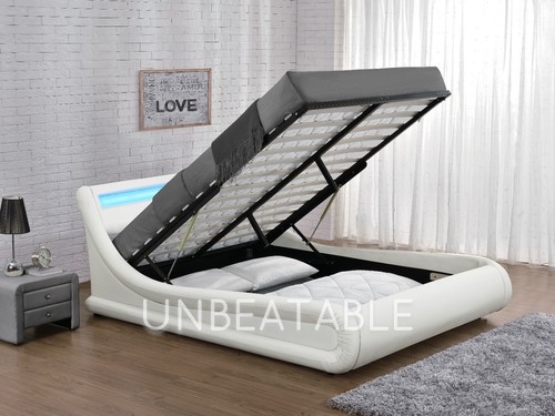 Ottoman bed faux - bed, leather