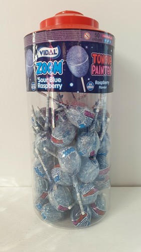 Vidal zoom sour blue raspberry - vidal,