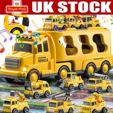 7 in 1 Fire Truck Toy Pull