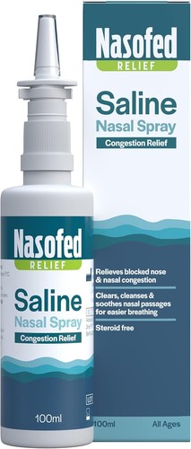 Nasofed saline nasal spray - saline,