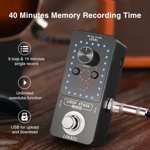 Lekato looper mini effect - looper,