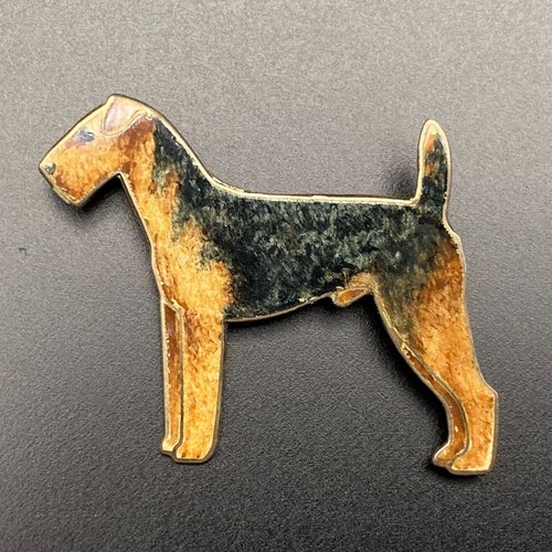 Vintage airedale terrier - airedale,