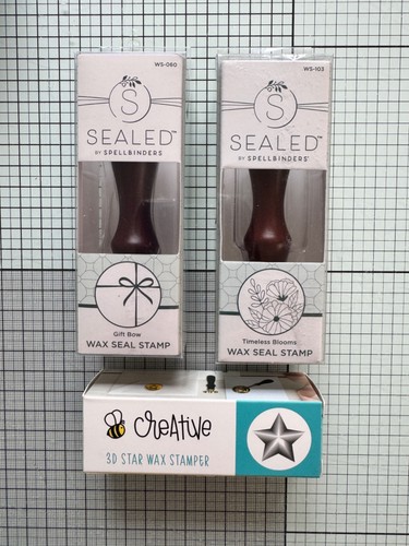Wax seal stamps - wax,