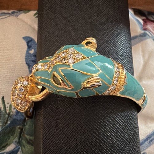 Vintage noir signed turquoise - vintage,