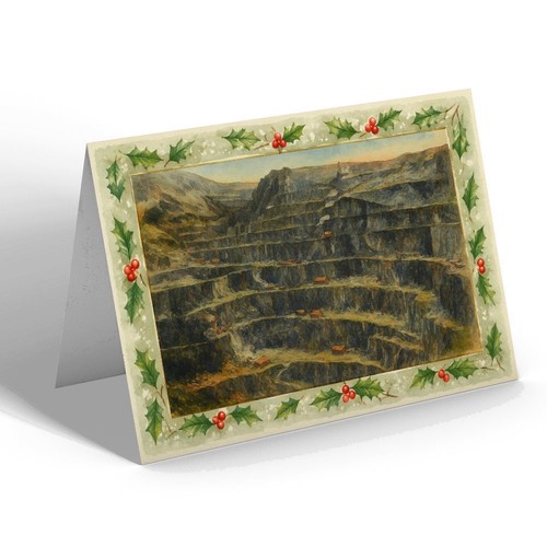 Xmas notelet the - notelet,