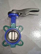 2 Inch Butterfly Valves , Dn50 / Pn16 With NBR Rubber Gasket.