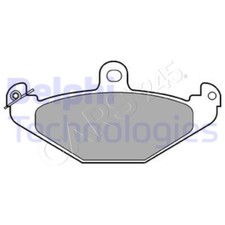 Disc Brake Pad Set DELPHI Fits