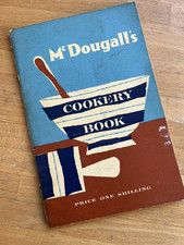 Vintage 1960's McDOUGALL'S Cookery Book 24th Edition ~ Original Price 1 Shilling