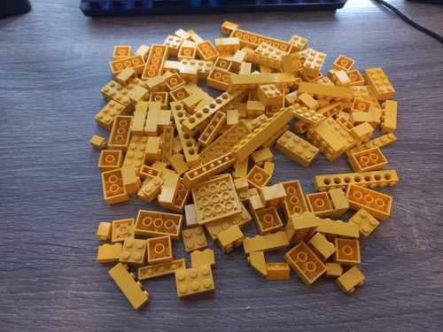 Lego bricks sorted by colour - bricks,