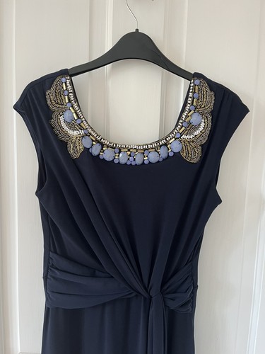 Monsoon beaded grecian maxi - beaded,