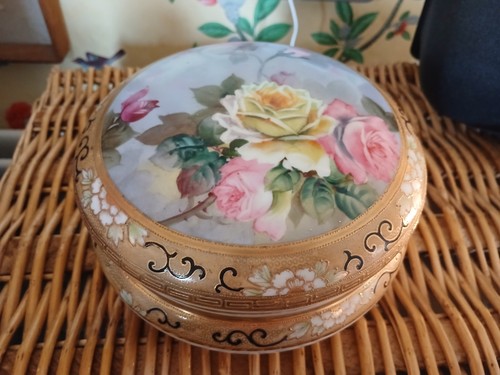 Antique noritaki handpainted - antique,