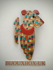 LEA STEIN RIC DOG BROOCH. Best