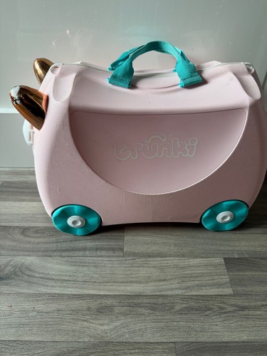 Kids pink unicorn trunki - unicorn, ride