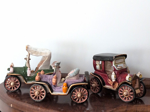 Eiho japanese ceramic car - eiho,