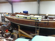 1903 Historic Yacht And Good Trailer