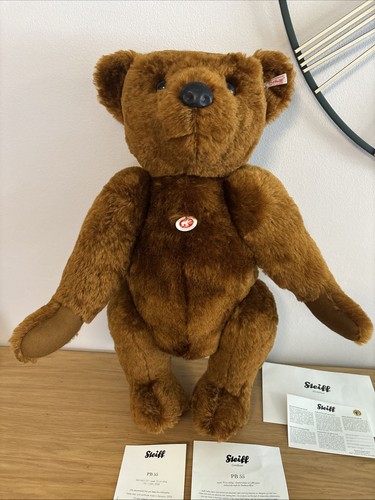 Steiff brown teddy bear russet - teddy,
