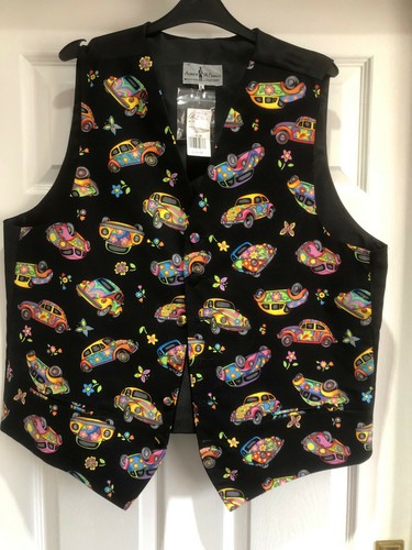 Lovebug waistcoat sizes - vw,