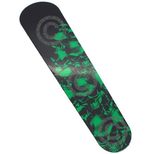 Green skull pile - -, dash