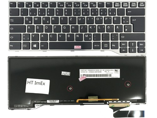 Keyboard with - de,