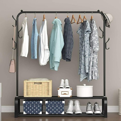 Heavy duty clothes rail - rail, metal