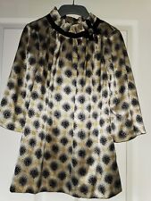 Untold Genuine Pure Real Silk Blouse UK 8 T Tee Shirt Top 10 12 House Of Fraser