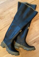 Rare Hood Bullseye Silvertown Waders. Gay Rubber Latex UK7 40/41Eur