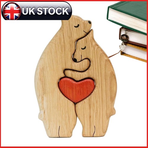 Wooden bears family - bears, puzzle