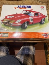 Burago E-Type Jag Coupe 1/18