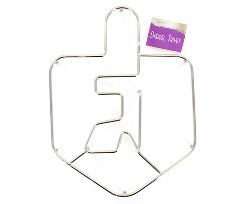 Chanukah dreidel trivet - chanukah,