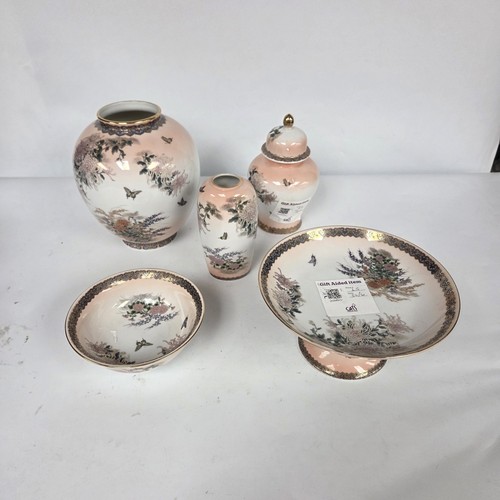 Japanese pink porcelain - japanese,