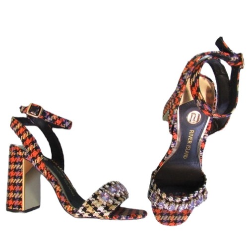 Black orange embellished - orange,
