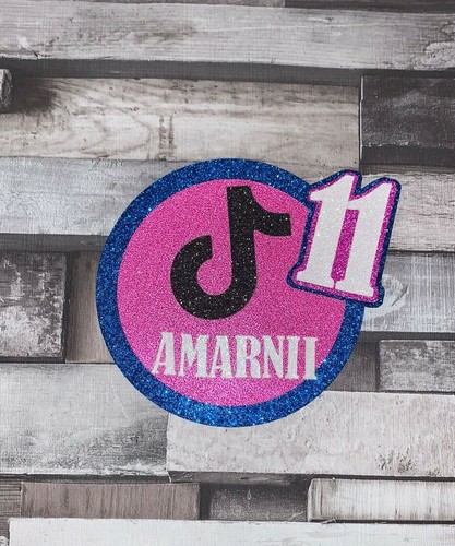 Personalised glitter tiktok - personalised,