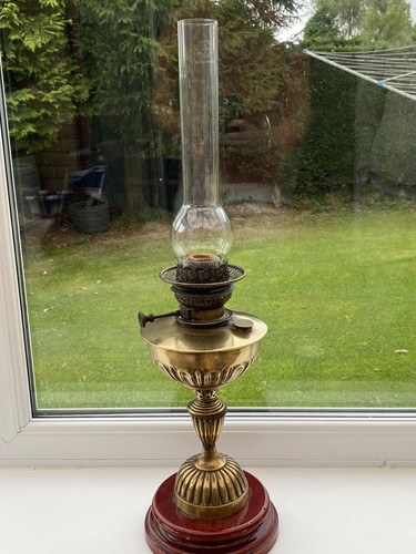 Antique original oil - oil, lamp