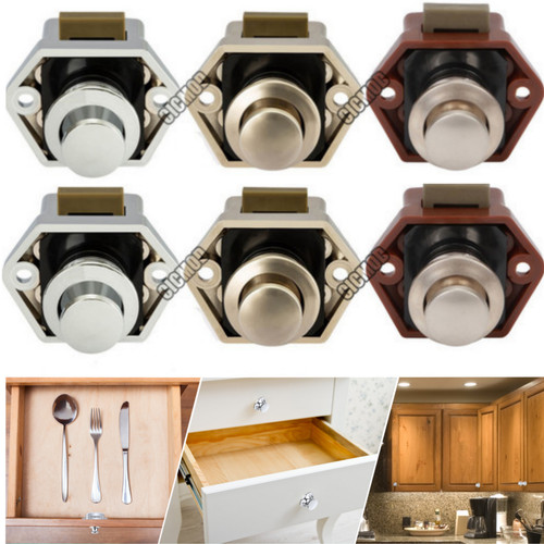 Push button catch lock - lock, caravan
