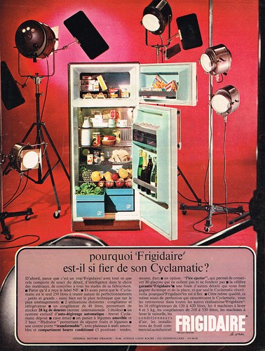 Advertising 1966 fridge - advertising,