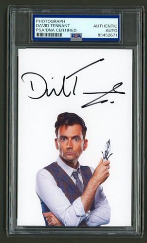 David tennant signed photo - david,