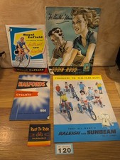 Vintage Bicycle Catalogues (Royal Enfield Halfords Sunbeam Robin Hood) 50s #120