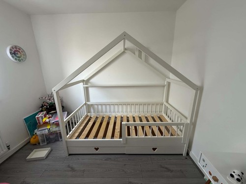 Handmade wooden house frame - wooden,