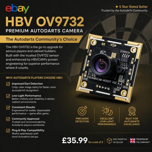 Autodarts hbv ov9732 - autodarts,