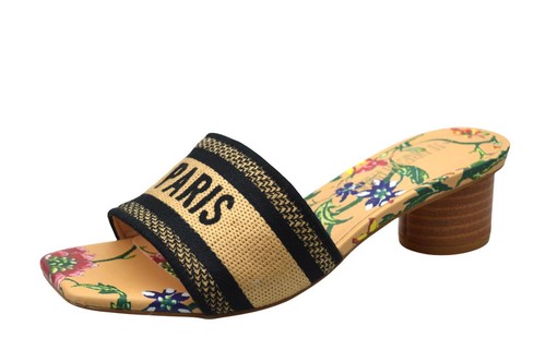 Womens slip low block heel - womens,