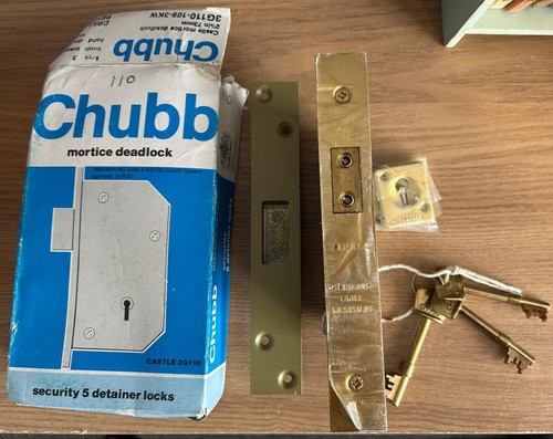 Chubb mortice deadlock - chubb,