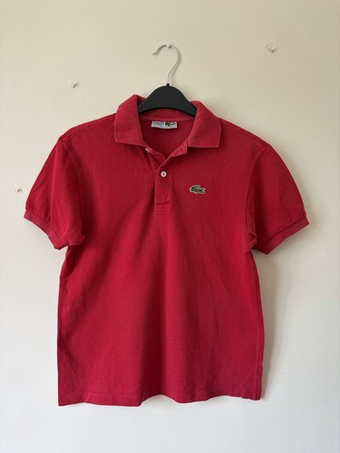 Chemise lacoste vintage red - chemise,