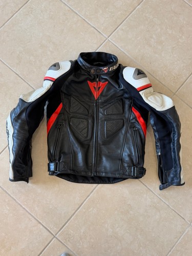 Dainese leather jacket - dainese, 48