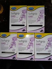 5 off scholl  large softgrip class 1 below the knee lycra socks