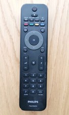 Philips 2422 549 01833 Remote Control Black Wireless Ergonomic Handheld for TV
